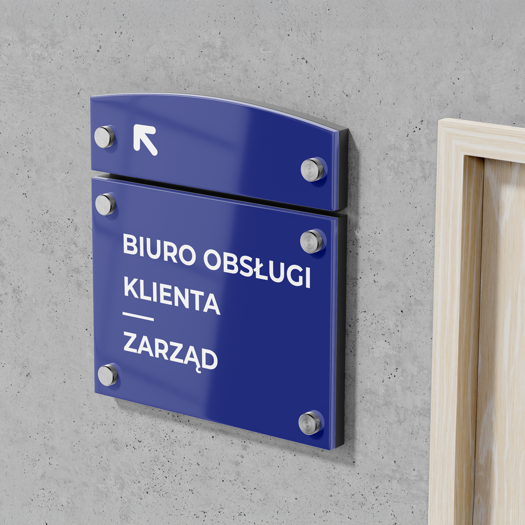 Tabliczki kierunkowe i informacyjne